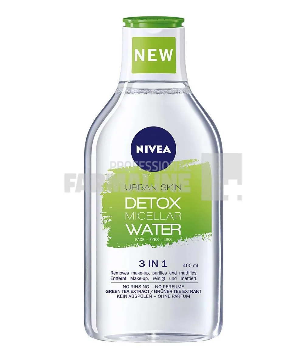 Nivea 89297 Apa micelara urban detox 400 ml