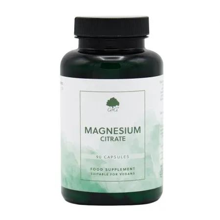 Magneziu (citrat) 125mg, 90 capsule, G&G