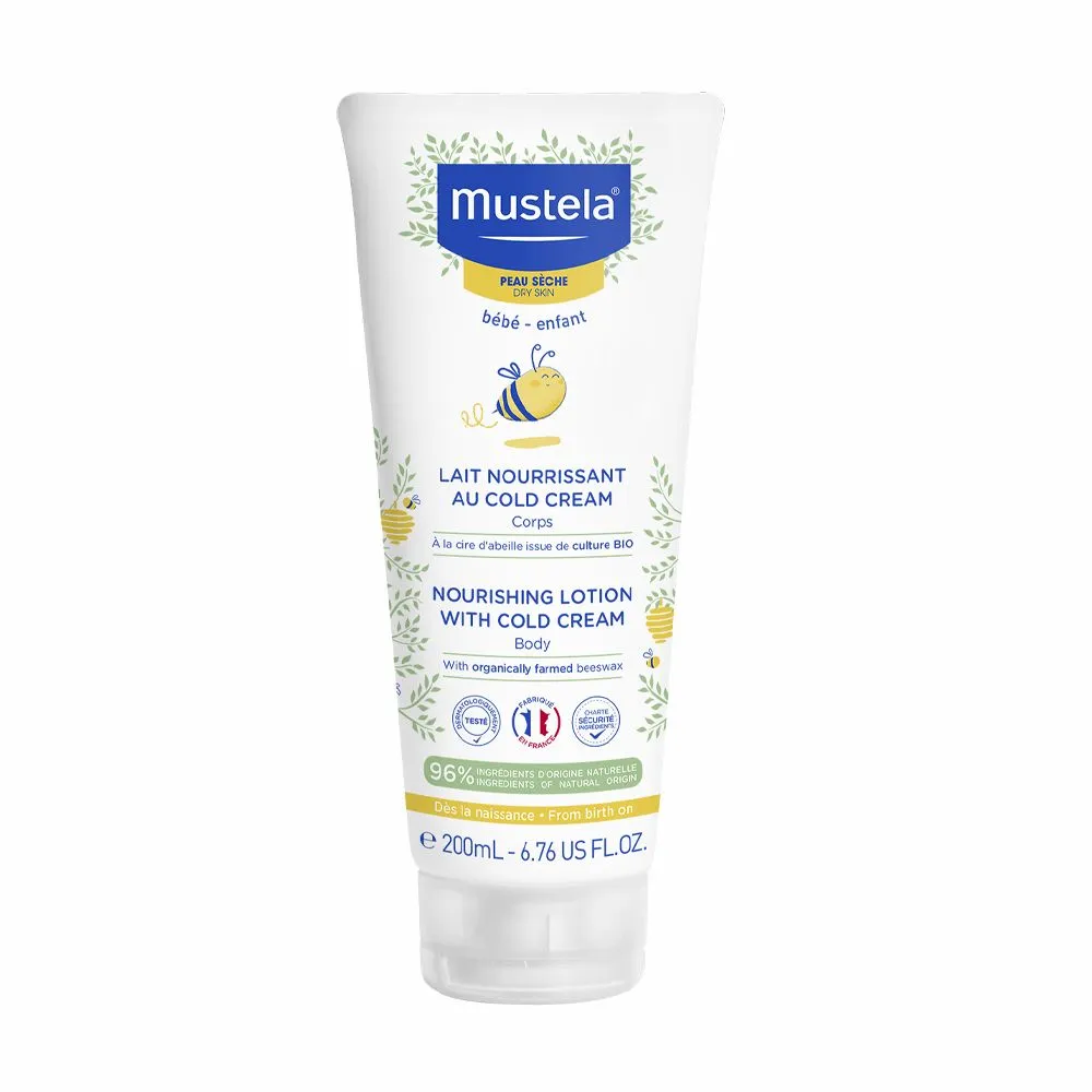 Lotiune nutritiva pentru corp cu cold cream, 200 ml, Mustela
