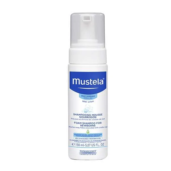 MUSTELA SAMPON SPUMA PENTRU NOU NASCUTI 150ML