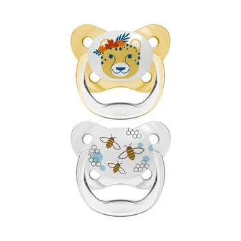 Suzeta Nivel 2 design fluture culori asortate, 2 bucati, Dr. Brown's