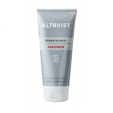 Crema hipoalergenica protectie solara Dermatologist Sunscreen SPF30, 200 ml, Altruist
