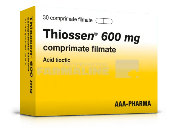THIOSSEN 600 vezi N07XN03 x 30 COMPR. FILM. 600mg AAA - PHARMA GMBH - WORWAG