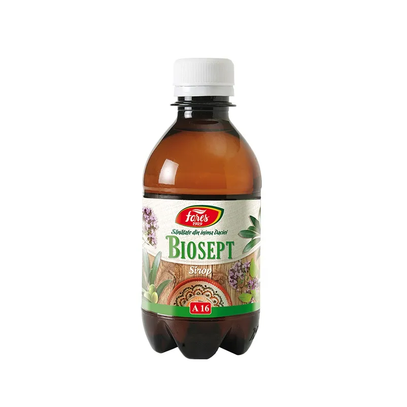Biosept sirop A16, 250 ml, Fares