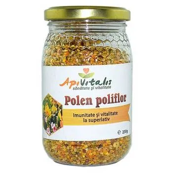 Polen Poliflor uscat, 230g, Api Vitalis