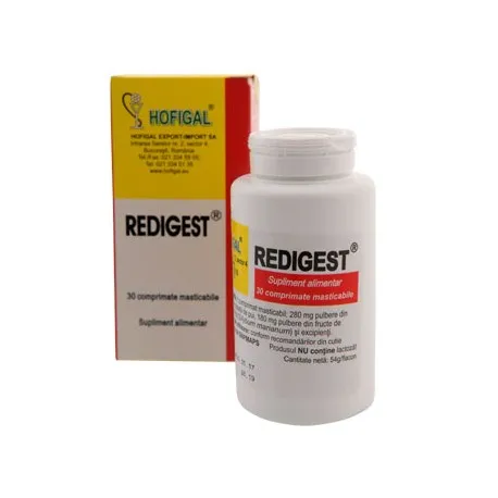 Redigest 30 comprimate masticabile