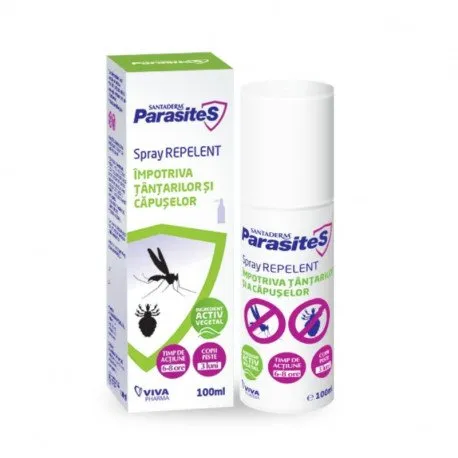 Parasites spray repelent tantari si capuse, 100 ml