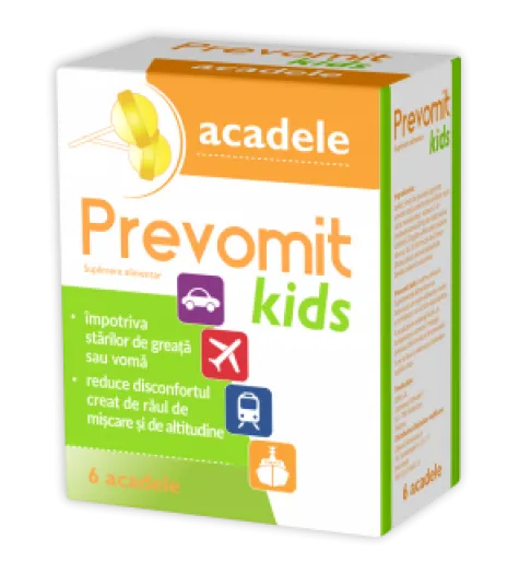 Zdrovit Prevomit kids x 6acadele