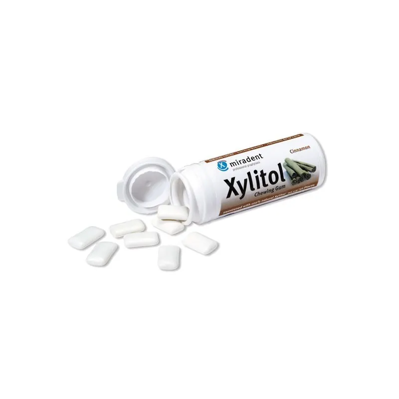 MIRADENT XYLITOL SCORTISOARA GUMA DE MESTECAT 30BUC