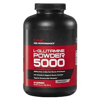 L-Glutamina pulbere fara aroma Pro Performance, 454g, GNC