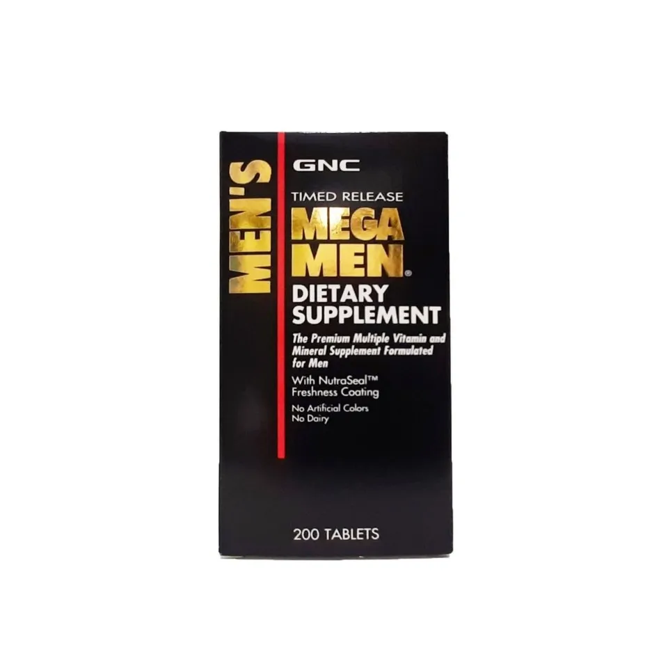 GNC MEGA MEN MULTIVITAMIN X 200 TABLETE