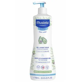 Gel de curatare pentru par si corp, 750ml, Mustela