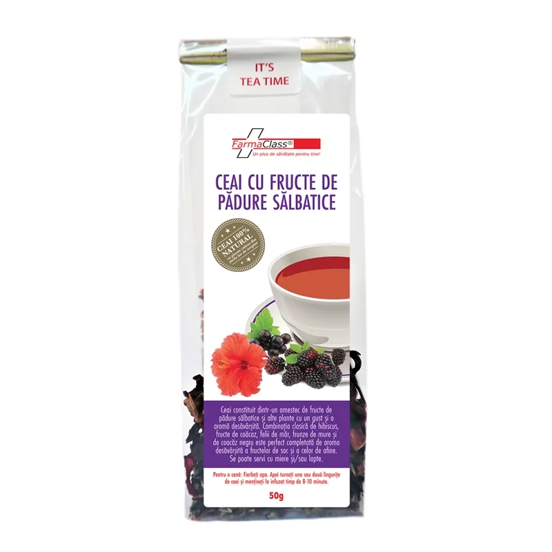 FarmaClass Ceai Fructe de Padure Salbatice 50g
