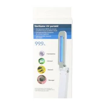 Sterilizator portabil cu lampa UV, 1 bucata, Health Protect