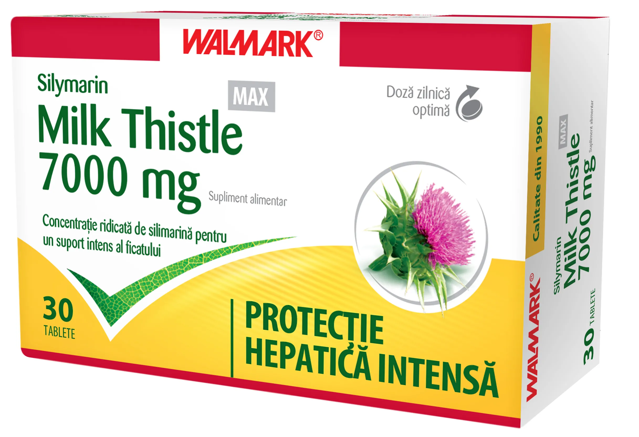 Walmark Silimarina Milk Thistle Max 7000mg x 30 comprimate