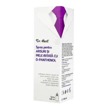 Dr.Hart Spray pentru arsuri cu D-Panthenol,100ml