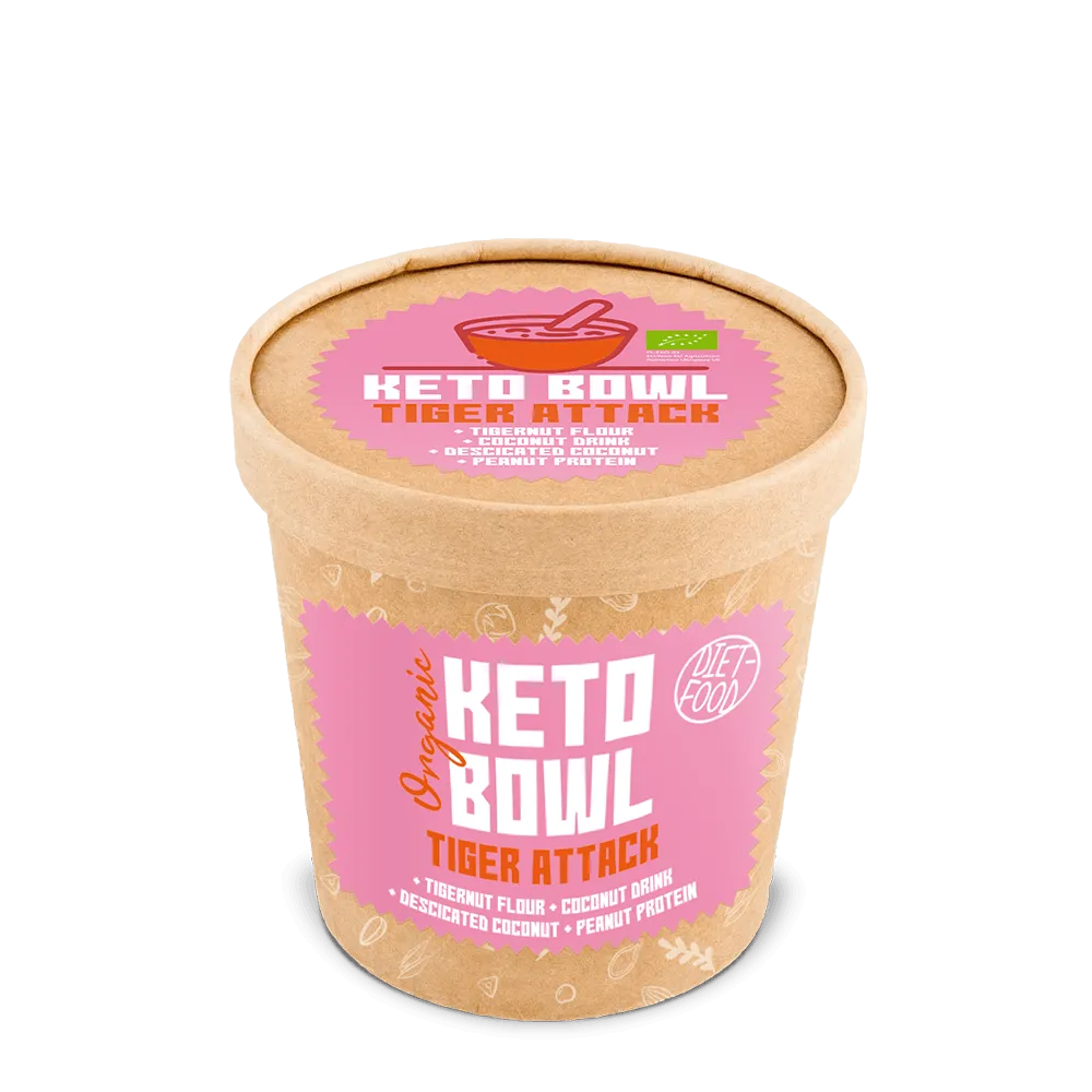 Keto bowl bio tiger attack, 70 g, Diet-Food