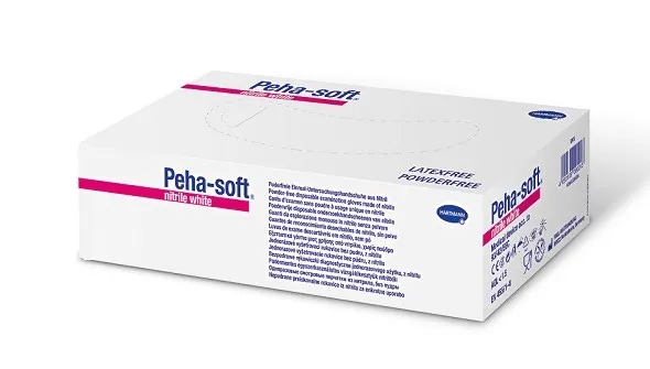 Hartmann peha-soft Manusi Nitrile Albe XL Nepudrate 180 bucati