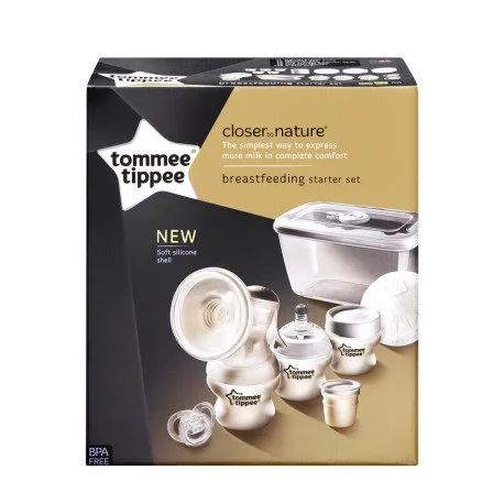 TOMMEE TIPPEE Set de pornire alaptare Closer to nature, 0luni+