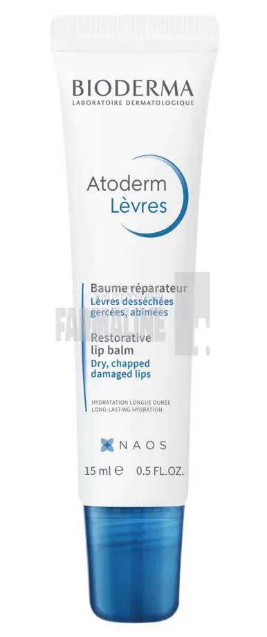 Bioderma Atoderm Balsam pentru buze 15 ml