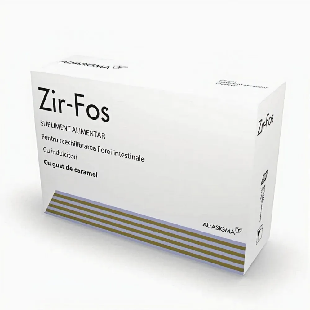 Zir Fos 250 mg x 12 plicuri (Alfa Wassermann)