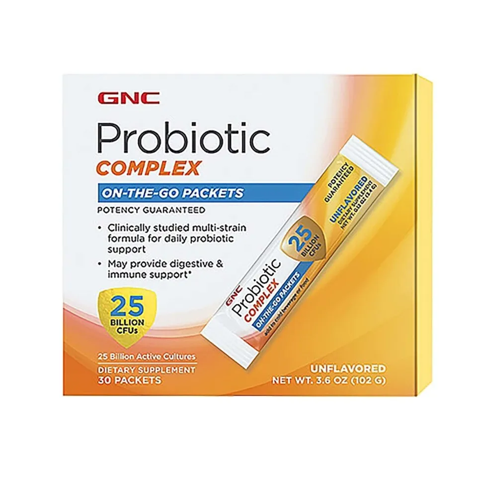 GNC PROBIOTIC COMPLEX 25 MILIARDE CULTURII VII X 30 PLICULETE