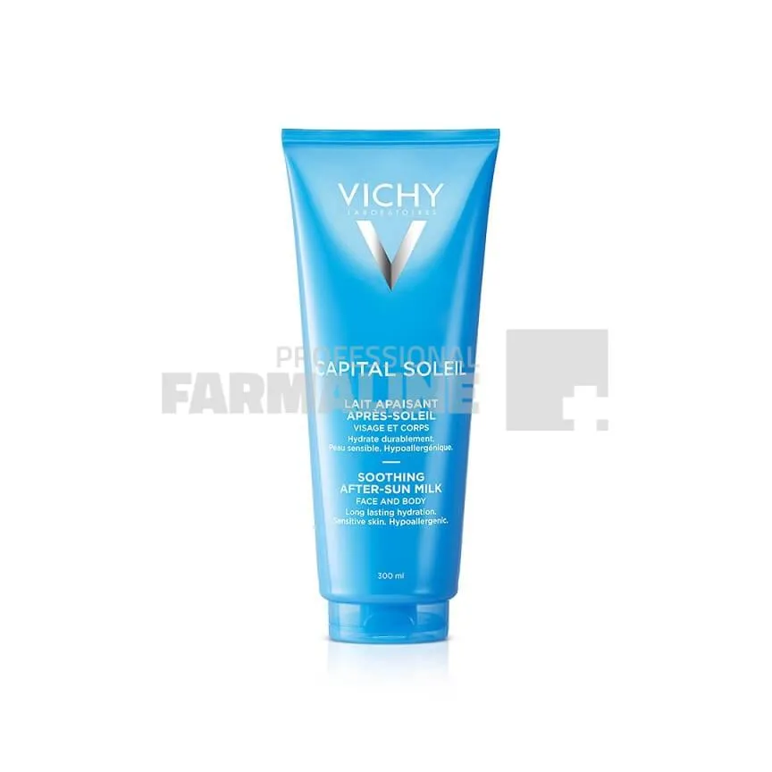 Vichy Capital Soleil Lapte - Gel de corp calmant dupa plaja 300 ml