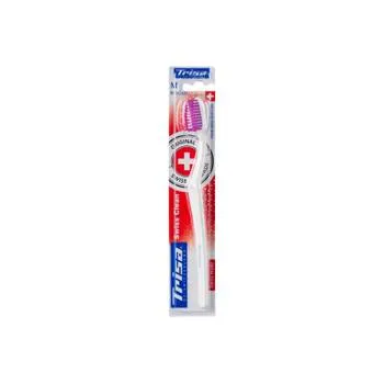 Periuta de dinti Swiss Clean Medium, 1 bucata, Trisa