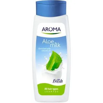 Sampon cu lapte si aloe Fresh, 400ml, Aroma