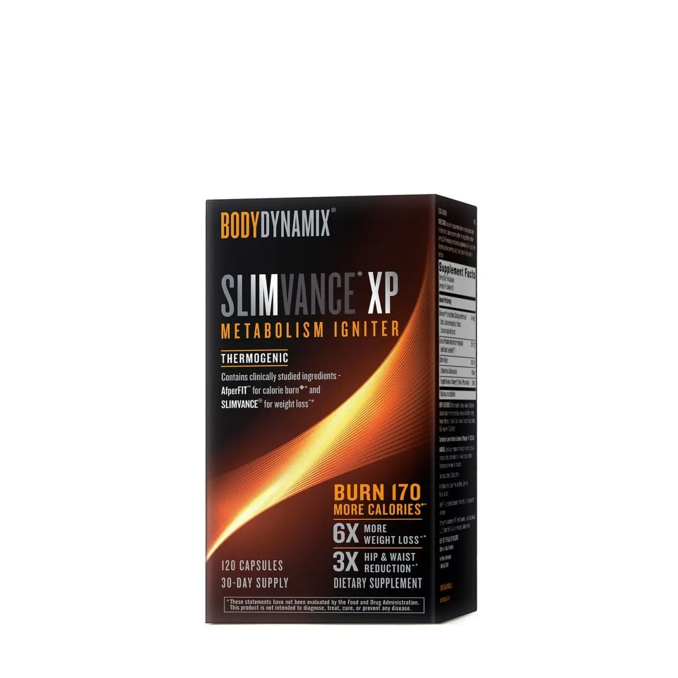 GNC BODYDYNAMIX SLIMVANCE XP METABOLISM IGNITER X 120 CAPSULE