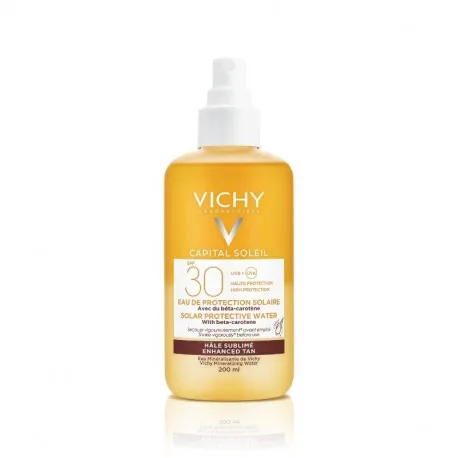 VICHY CAPITAL SOLEIL Apa de protectie solara Bronz SPF30+, 200 ml