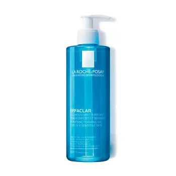 Gel spumant de curatare purifiant pentru ten gras cu tendinta acneica Effaclar +M, 400ml, La Roche-Posay