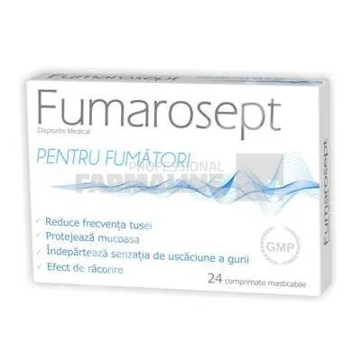 Fumarosept 24 comprimate masticabile
