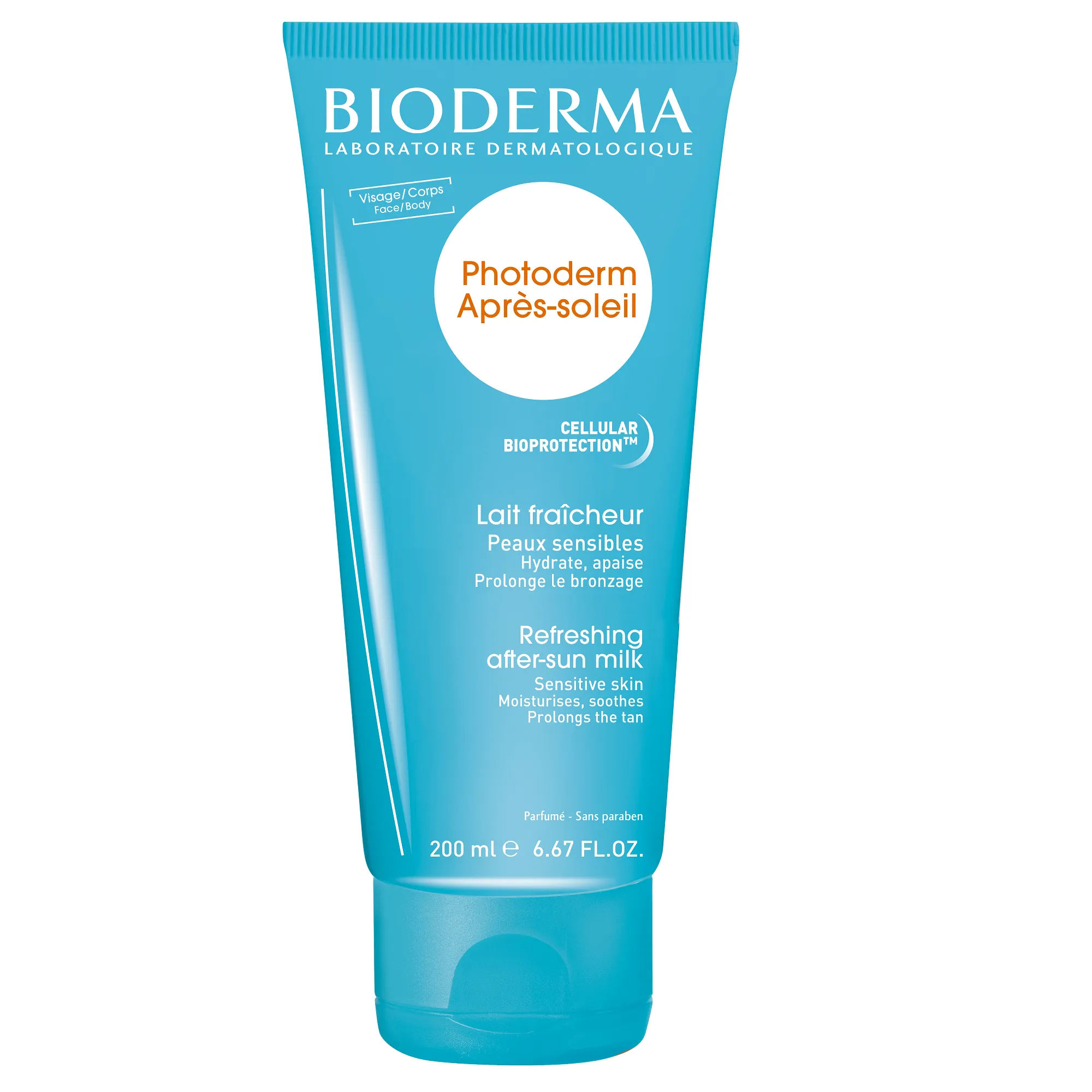 BIODERMA Lotiune reparatoare dupa plaja Photoderm Apres-soleil, 200 ml