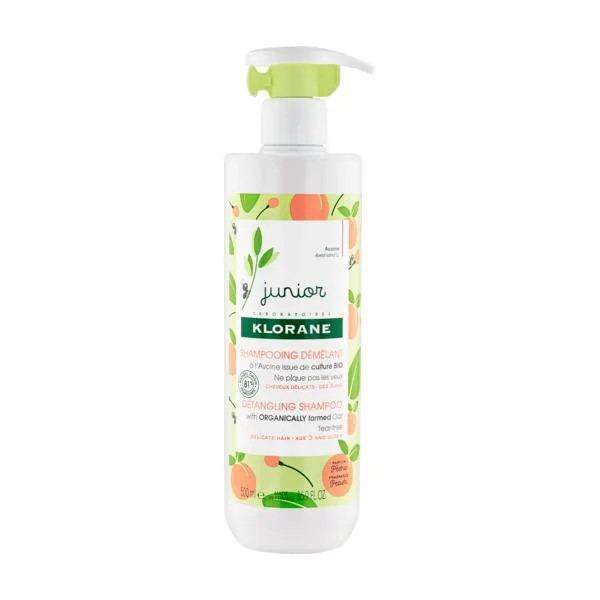 Klorane Junior Sampon Piersica 500ml