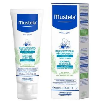 Balsam reconfortant pentru masaj pectoral, 40ml, Mustela