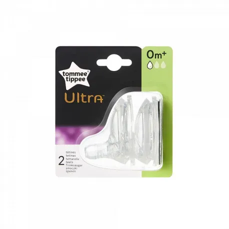 Tommee Tippee Tetina cu flux lent ULTRA