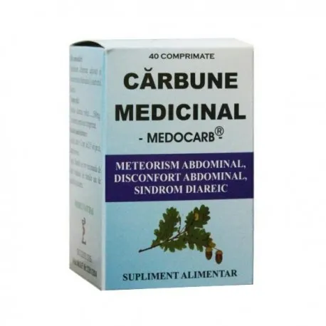 Carbune medicinal,40 comprimate (Elidor)