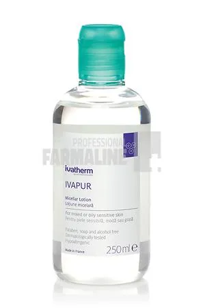 Ivapur Lotiune micelara pentru piele sensibila mixta grasa 250 ml