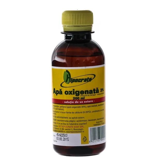 HIPOCRATE APA OXIGENATA 3% X 200ML