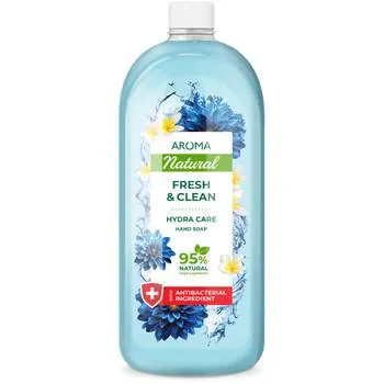 Rezerva sapun lichid Fresh & Clean Natural, 900ml, Aroma