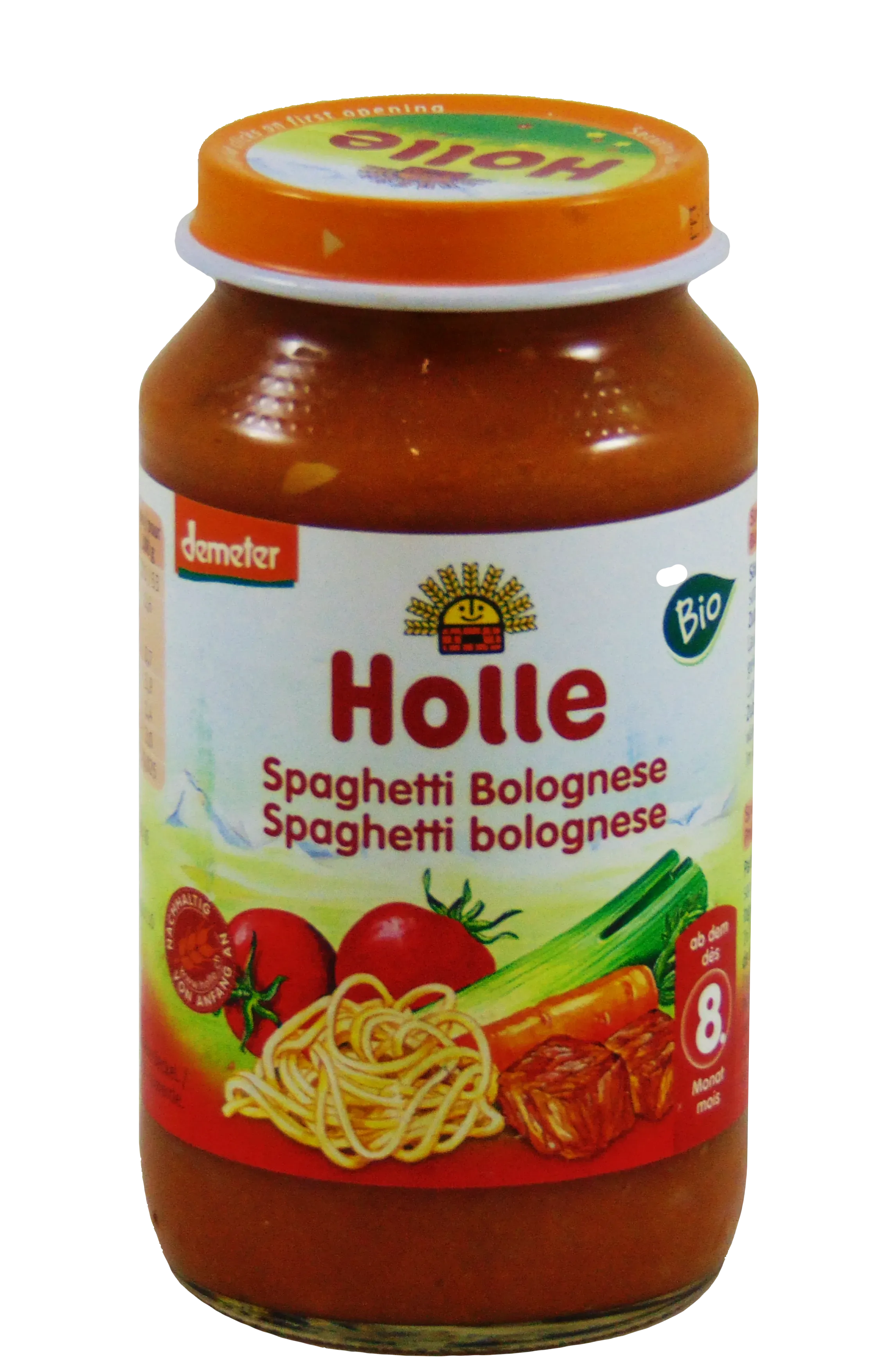 Holle Piure Spaghete Bolognese x 220 grame