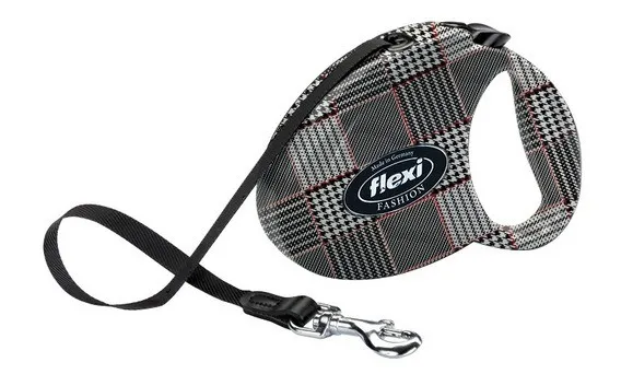 Lesa retractabila Flexi Fashion - cu banda (12 si 25 kg) - 3228