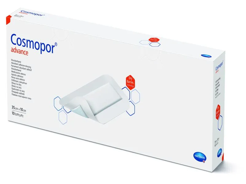 Plasturi Cosmopor Advance, 35x10 cm, 10 plasturi, Hartmann