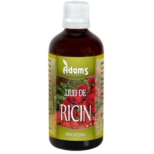 Ulei de ricin 100 ml, Adams