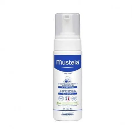 Mustela Sampon spuma pentru nou-nascuti, 150 ml