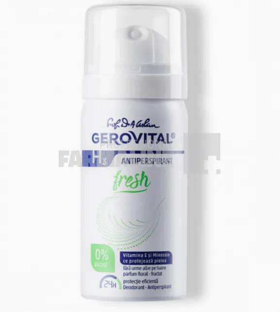 Gerovital H3 Fresh Deodorant spray 40 ml