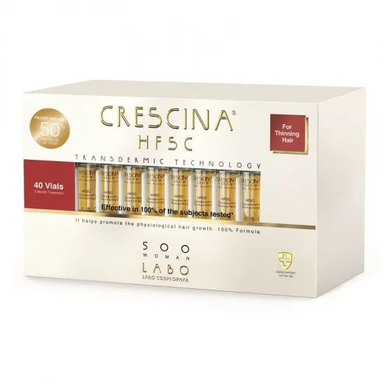 CRESCINA HFSC TRANSDERMIC 500 WOMAN 40 FIOLE