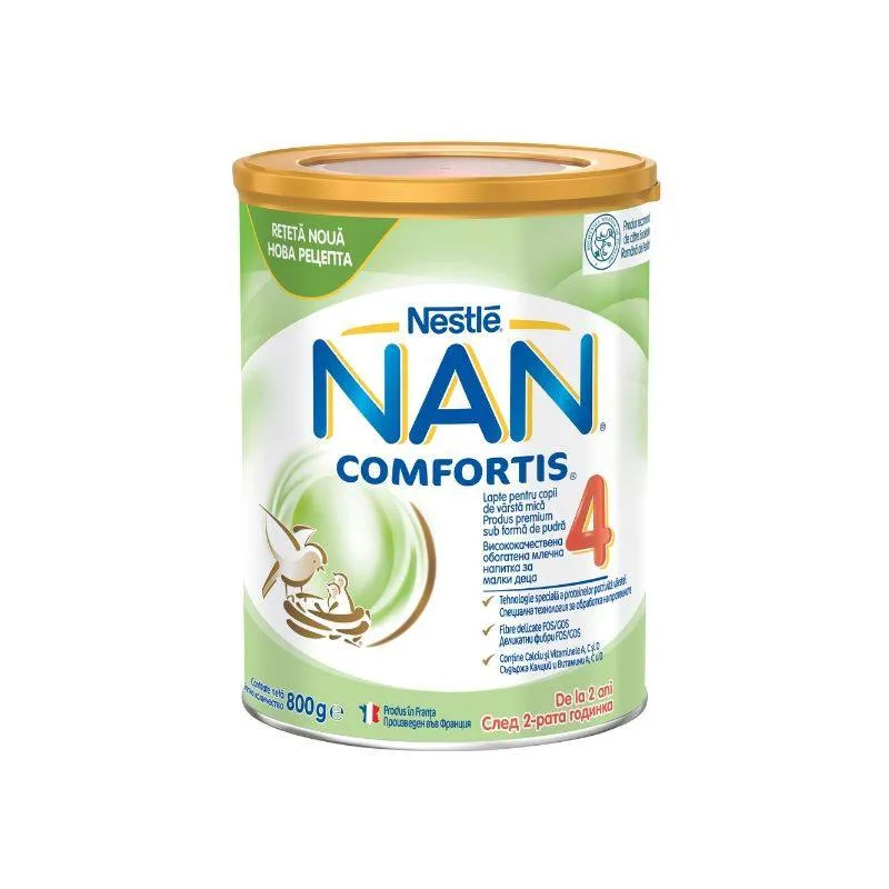 NAN 4 comfortis lapte x 800g