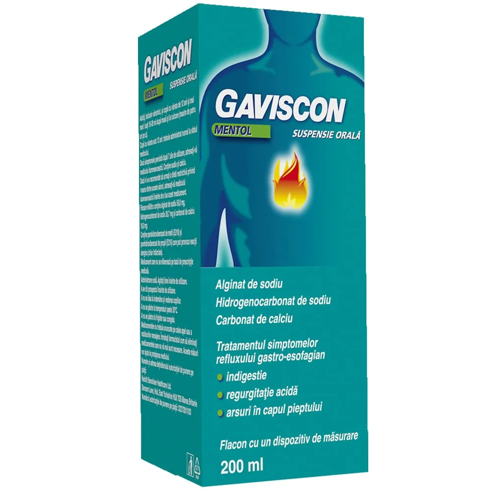 Gaviscon mentol susp.or x200ml